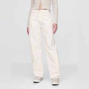 Gap Barrel High Rise - New Off White